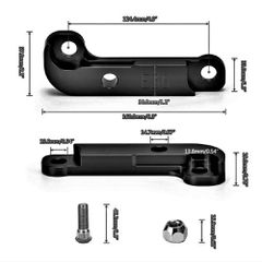 Adapter increasing turn angles about 25%-30% For BMW E36 M3-thumb-1
