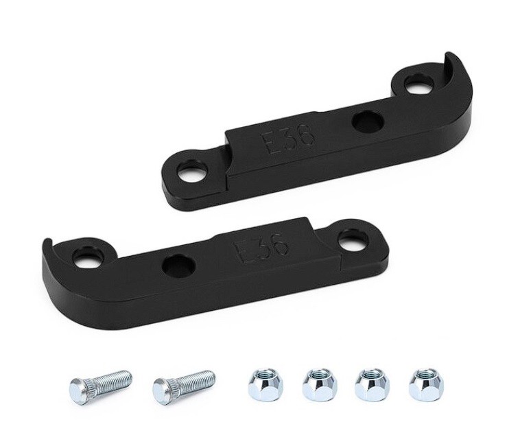 Adapter increasing turn angles about 25%-30% For BMW E46 non-M3
