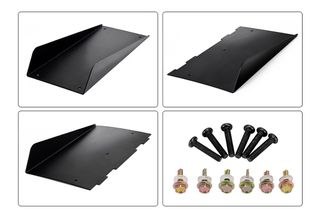 Rear Bumper 4 Shark Fins Diffuser-thumb-2