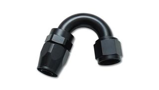 AN-10 150 Degree Aluminum Swivel Hose End Fitting Black Only For Brething Applications