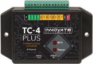 TC-4 PLUS: Thermocouple Amplifier for MTS, 4-Channel w/Analog Outputs