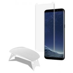 Γυαλί Προστασίας 3D UV Liquid Full Glue Tempered Glass & UV LED Lamp Samsung Galaxy Note 20 N980 9H AntiCrash/AntiShock Clear