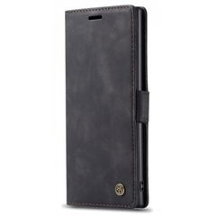 Θήκη Book CaseMe 013 Series Vintage Samsung Galaxy Note 20 N980 Leather Black