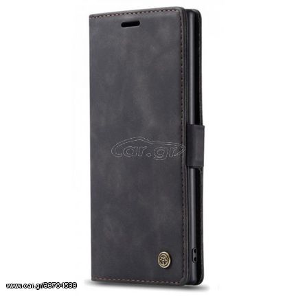 Θήκη Book CaseMe 013 Series Vintage Samsung Galaxy Note 20 N980 Leather Black