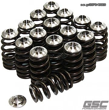 GSC Power-Division Beehive Spring Set with Titanium Retainer for all 4G63s