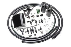 DUAL CATCH CAN KIT, 02-21 SUBARU EJ TURBO
