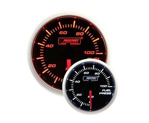 Fuel Pressure Gauge (Electric) PSI Amber/White 52mm