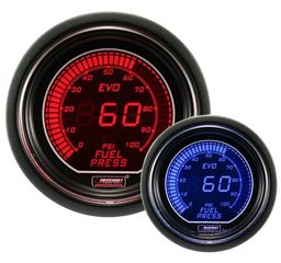 Fuel Pressure PSI Digitan EVO 52mm Blue/Red