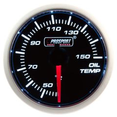 Oil Temperature W/Peak Hold (Celsius) Amber/White 52mm