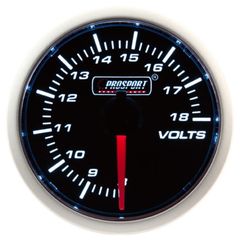 Voltmeter (Electric) Volt Amber/White 52mm