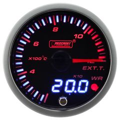 JDM EGT Gauge - Metric Celsius w/Peak Amber/White 60mm