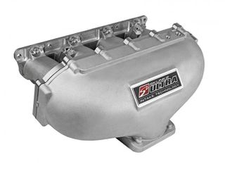 Ultra Series Race Intake Manifold w/ Removable Plenum Silver 02-15 Honda Civic Si K20A2