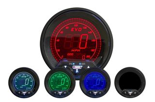 85MM SPEEDOMETER PEAK WARNING