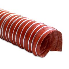 Heat Resistant Silicone Ducting, 2"" x 12