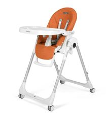 Peg Perego Παιδική Καρέκλα Φαγητού Prima Pappa Follow Me Wonder Orange & Δώρο την μπάρα παιχνιδιών