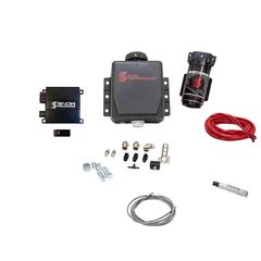 Stage 2 Boost Cooler™ Forced Induction Progressive Engine Mount Water-Methanol Injection Kit (Red High Temp Nylon Tubing, Quick-Connect Fittings)