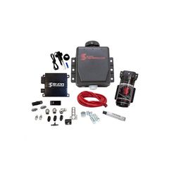 Stage 2 Boost Cooler™ Forced Induction Progressive Engine Mount Water-Methanol Injection Kit (Red High Temp Nylon Tubing, Quick-Connect Fittings) No Tank