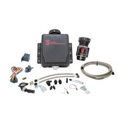 Stage 1 Boost Cooler™ Forced Induction Water-Methanol Injection Kit (Stainless Steel Braided Line, 4AN Fittings)