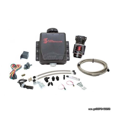 Stage 1 Boost Cooler™ Forced Induction Water-Methanol Injection Kit (Stainless Steel Braided Line, 4AN Fittings)