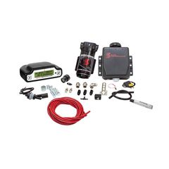 Stage 3 Boost Cooler™ EFI 2D MAP Progressive Water-Methanol Injection Kit (Red High Temp Nylon, Quick-Connect Fittings)