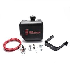 2.5 Gal. Water-Methanol Tank Upgrade Quick-Connect Fittings (w/brackets, solenoid, hose and all necessary fittings) (13Lx9.5Hx7.5w)