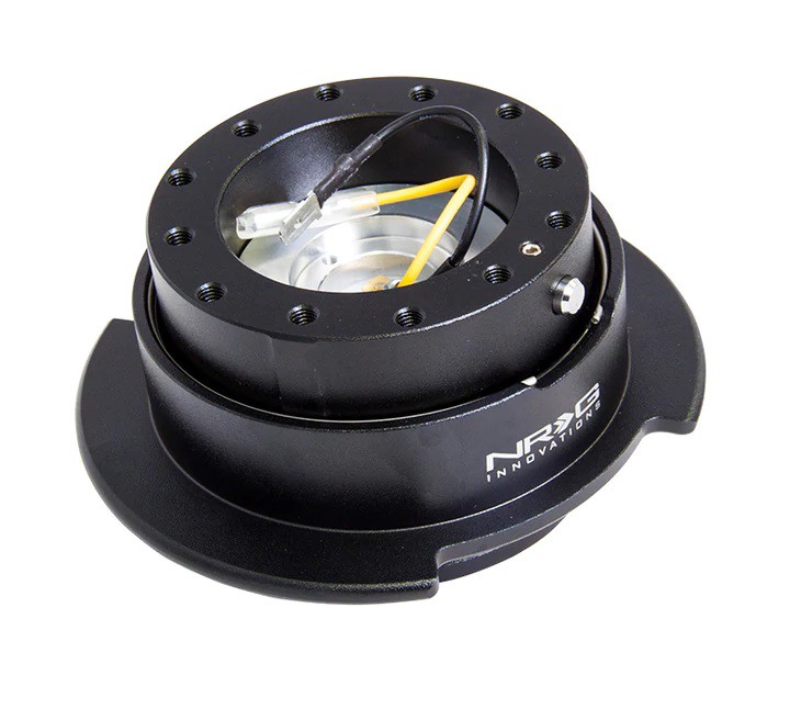 Quick Release Kit - Black/Black Ring W/ Finger Grooves