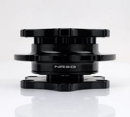 NRG Quick Release SFI SPEC42.1-Shiny Black Body/Shiny Black Ring