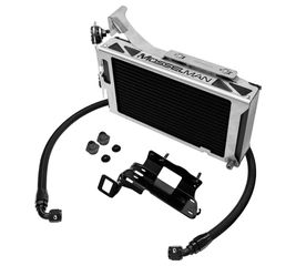 MOSSELMAN TWIN OIL COOLER EXTENTION KIT, BMW 1-SERIES E8X