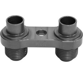 MOSSELMAN OIL LINE ADAPTER AN8, GREY