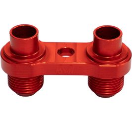 MOSSELMAN OIL LINE ADAPTER AN8, RED