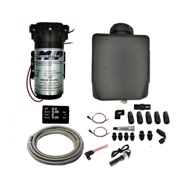 Water/Methanol Injection Kit OBD Xtreme w/Braided lines