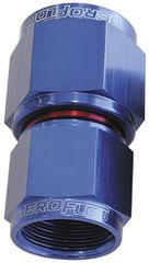 Female Swivel Coupler Reducer -8AN to -10AN - Blue Finish