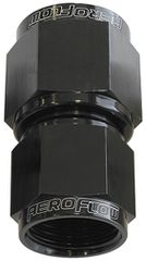 Female Swivel Coupler Reducer -8AN to -10AN - Black Finish