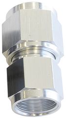 Female Swivel Coupler Reducer -10AN to -12AN - Silver Finish