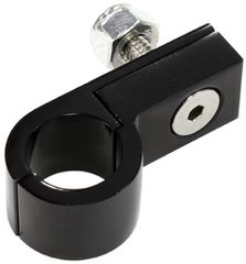 Billet Aluminium P-Clamp 3/8" (9.5mm) - Black Finish