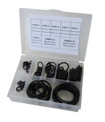 Buna N Rubber O-Ring Kit - -3AN to -20AN, 10 of each, use with Unleaded, Alcohol and Ethanol fuels
