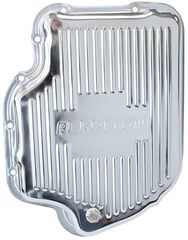 Chrome Transmission Pan - Suit GM TH400, Deep Pan With Drain Plug