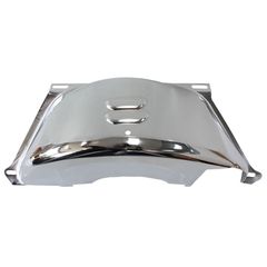 Flywheel Dust Cover - Chrome - Suit GM TH350-400 With SB and BB Chev