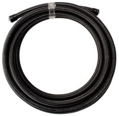 200 Series PTFE S/S Braided Hose -3AN - Black - 15m