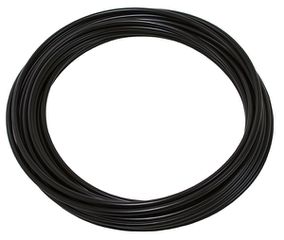 200 Series S/S Braided Hose -3AN - PTFE inner lining, Black PVC outer coating, 30m