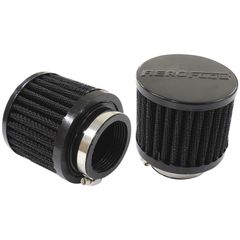 Black Clamp On Breather 3" (76.2mm) O.D. x 2-1/2" (63.5mm) High, 1-3/4" (44.45mm) Flange Inside Diameter