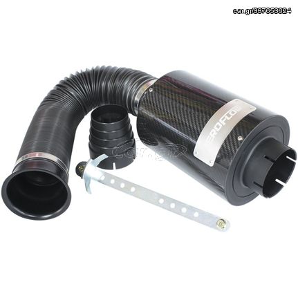 Closed Air Intake System 8" - 3" (73 mm) Clamp On, 8"  L x 5.9"  W