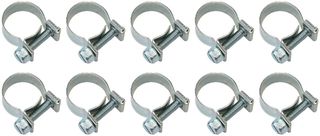 EFI Hose Clamps (10 Pack) - Suit 5/16" & 3/8" Hose, Adjustable From 14mm to 16mm