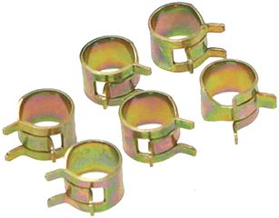 Vacuum Hose Spring Clamps (10-Pack) - Suit AF9031-25 & AF9231-25 Silicone Hose