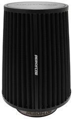 Universal Tapered 3-1/8" (80mm) Clamp-On Filter - 7.3 in H x 6 in Base OD x 4.5 in Top OD