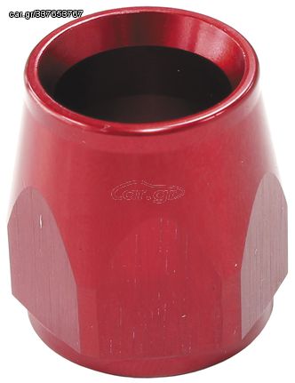 PTFE Style Hose End Socket -3AN - Red Finish. Suit 200 & 570 Series Fittings Only