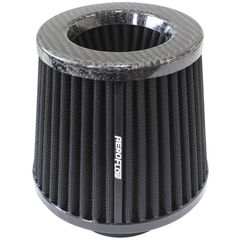 3" CARBON INVERTED TAPERED 5.25-6 O.D, 5 HIGH BLACK Aeroflow - AF 2911-3003