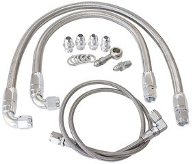 Turbo Oil & Water Feed Line Kit - Suit Nissan SR20 S14 & S15