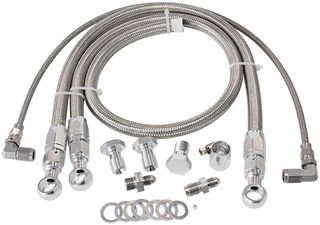 Turbo Oil & Water Feed Line Kit - Suit Nissan RB20, RB25, RB26, RB30