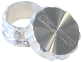 3" Billet Aluminium Weld-On Filler with Raw Cap -